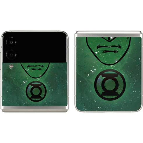 DC Comics Green Lantern Cosmic Portrait Galaxy Z Flip3 5G Skin