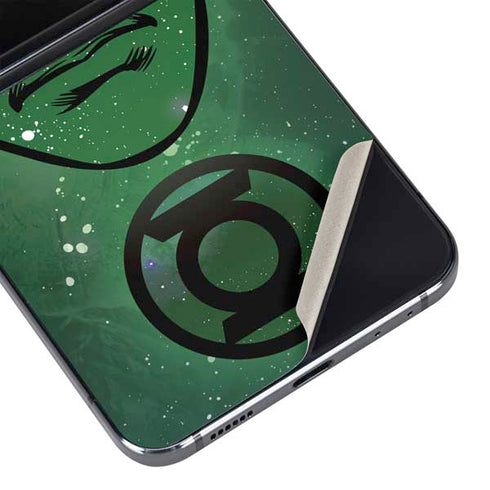 DC Comics Green Lantern Cosmic Portrait Galaxy Z Flip5 5G Skin