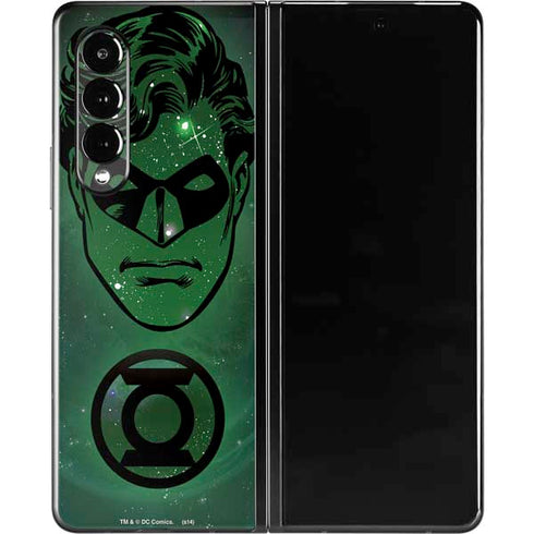 DC Comics Green Lantern Cosmic Portrait Galaxy Z Fold3 5G Skin