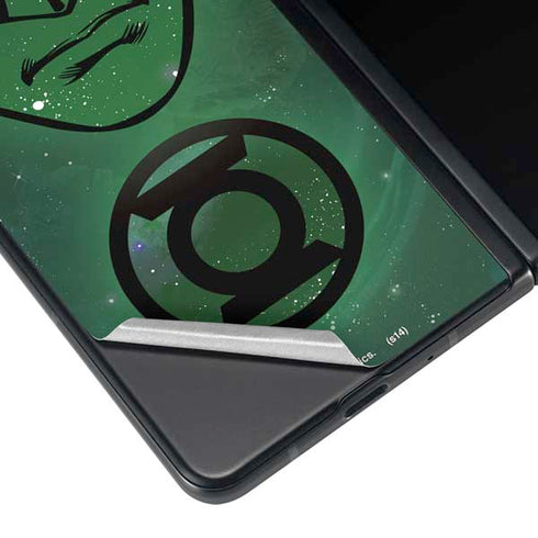 DC Comics Green Lantern Cosmic Portrait Galaxy Z Fold3 5G Skin