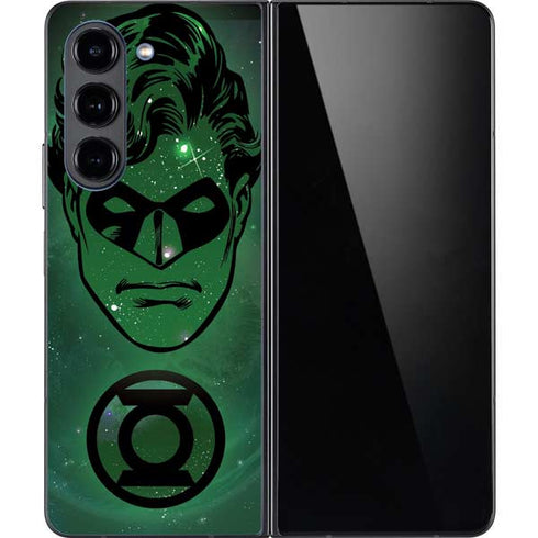 DC Comics Green Lantern Cosmic Portrait Galaxy Z Fold5 5G Skin