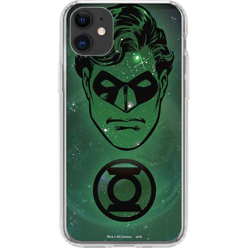 DC Comics Green Lantern Cosmic Portrait iPhone 11 Clear Case