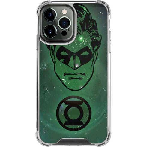 DC Comics Green Lantern Cosmic Portrait iPhone 14 Pro Max Clear Case