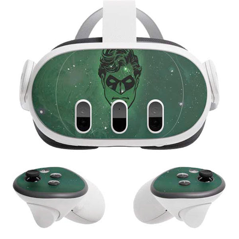 DC Comics Green Lantern Cosmic Portrait Meta Quest 3 Skin