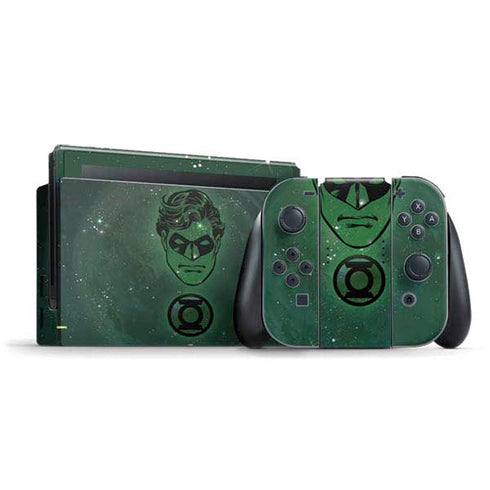 DC Comics Green Lantern Cosmic Portrait Nintendo Switch Bundle Skin