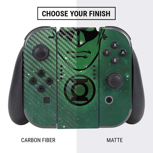 DC Comics Green Lantern Cosmic Portrait Nintendo Switch Bundle Skin