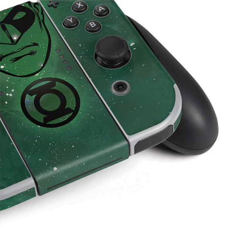 DC Comics Green Lantern Cosmic Portrait Nintendo Switch OLED (2021) Skin