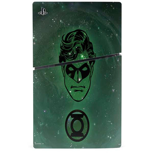 DC Comics Green Lantern Cosmic Portrait PS5 Slim Disk Bundle Skin