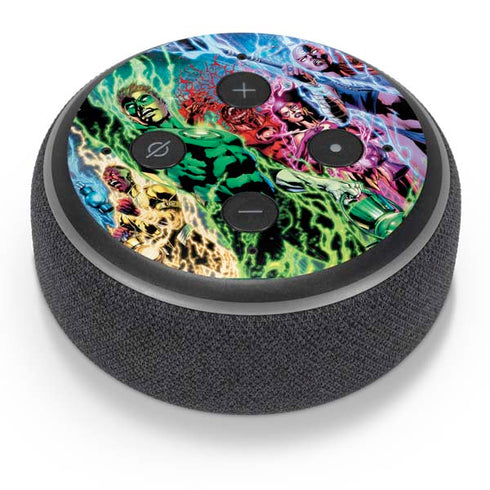 DC Comics Green Lantern Blackest Night Art work by Ivan Reis Amazon Echo Dot Skin