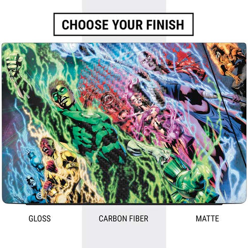 DC Comics Green Lantern Blackest Night Art work by Ivan Reis Dell Vostro Skin