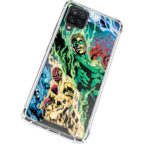 DC Comics Green Lantern Blackest Night Art work by Ivan Reis Galaxy A12 Clear Case