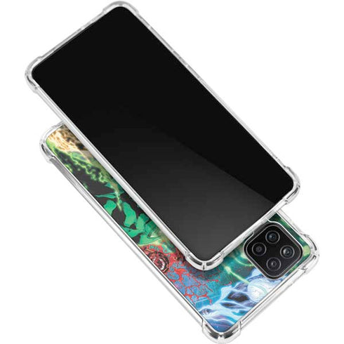 DC Comics Green Lantern Blackest Night Art work by Ivan Reis Galaxy A12 Clear Case