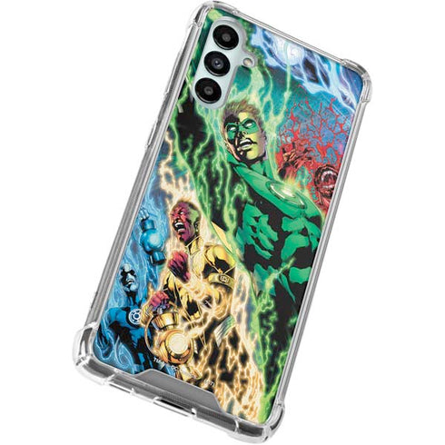 DC Comics Green Lantern Blackest Night Art work by Ivan Reis Galaxy A15 5G Clear Case