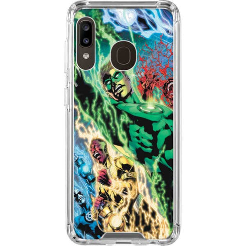 DC Comics Green Lantern Blackest Night Art work by Ivan Reis Galaxy A30 Clear Case
