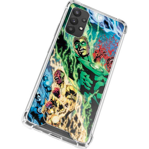 DC Comics Green Lantern Blackest Night Art work by Ivan Reis Galaxy A32 5G Clear Case
