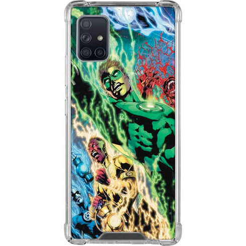 DC Comics Green Lantern Blackest Night Art work by Ivan Reis Galaxy A51 5G Clear Case
