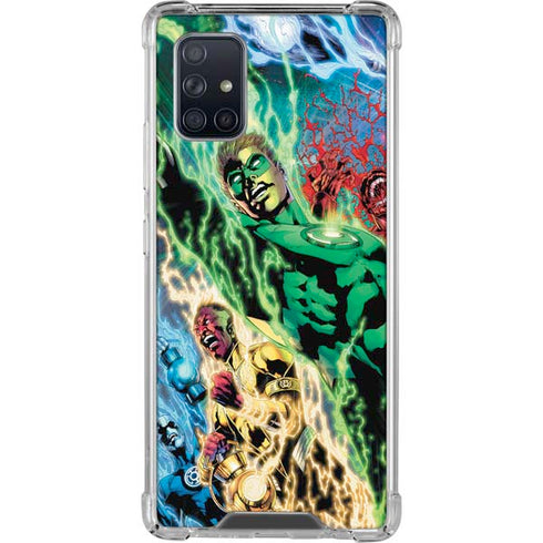 DC Comics Green Lantern Blackest Night Art work by Ivan Reis Galaxy A71 5G Clear Case