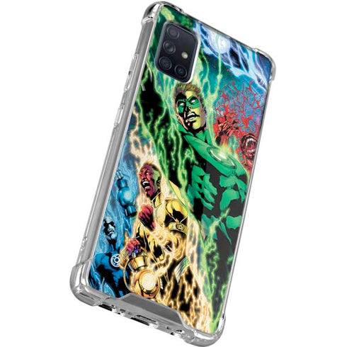 DC Comics Green Lantern Blackest Night Art work by Ivan Reis Galaxy A71 5G Clear Case