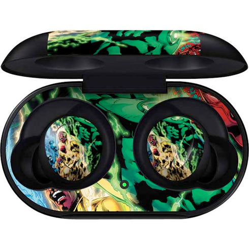 DC Comics Green Lantern Blackest Night Art work by Ivan Reis Galaxy Buds Skin