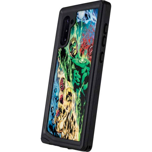 DC Comics Green Lantern Blackest Night Art work by Ivan Reis Galaxy Note 10 Waterproof Case