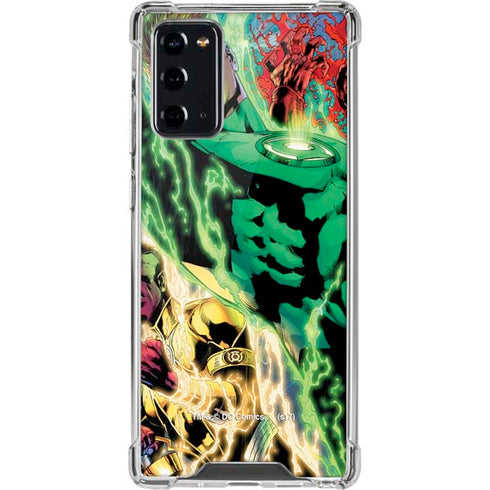 DC Comics Green Lantern Blackest Night Art work by Ivan Reis Galaxy Note20 5G Clear Case