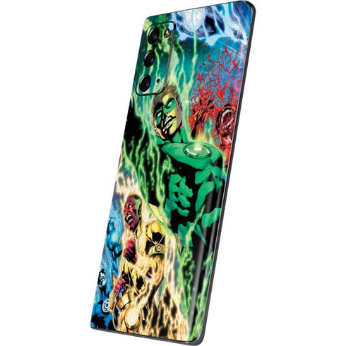 DC Comics Green Lantern Blackest Night Art work by Ivan Reis Galaxy Note20 5G Skin