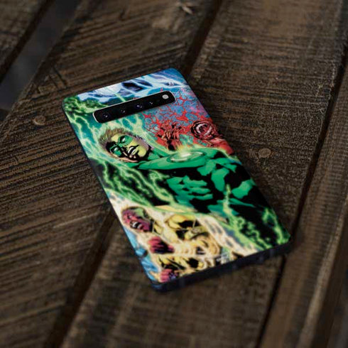 DC Comics Green Lantern Blackest Night Art work by Ivan Reis Galaxy S10 Plus Skin
