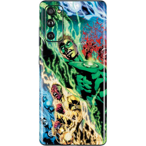 DC Comics Green Lantern Blackest Night Art work by Ivan Reis Galaxy S20 Fan Edition Skin
