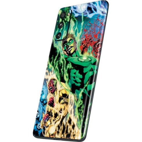 DC Comics Green Lantern Blackest Night Art work by Ivan Reis Galaxy S20 Fan Edition Skin