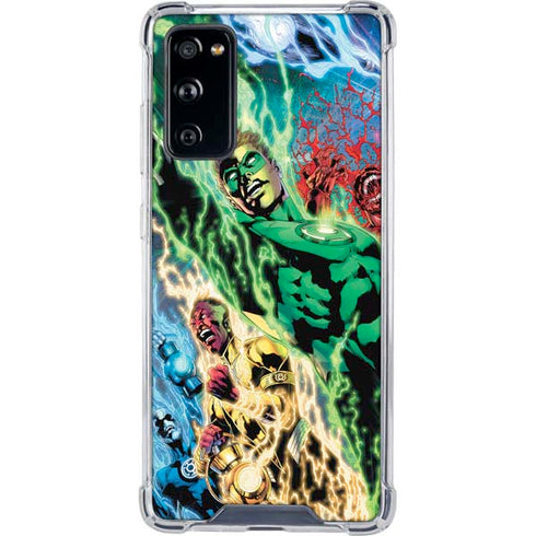 DC Comics Green Lantern Blackest Night Art work by Ivan Reis Galaxy S20 FE Clear Case