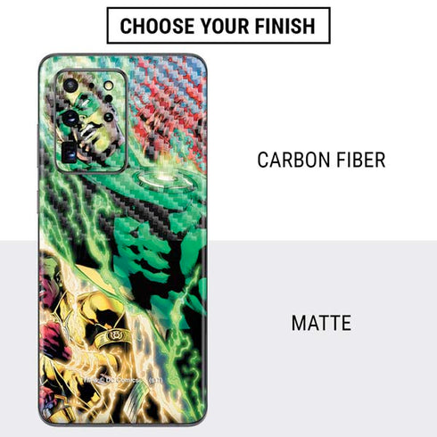 DC Comics Green Lantern Blackest Night Art work by Ivan Reis Galaxy S20 Ultra 5G Skin