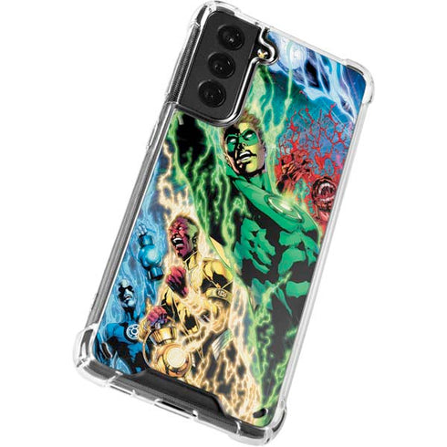 DC Comics Green Lantern Blackest Night Art work by Ivan Reis Galaxy S21 5G Clear Case
