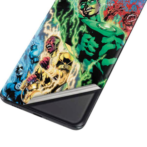DC Comics Green Lantern Blackest Night Art work by Ivan Reis Galaxy S21 5G Skin