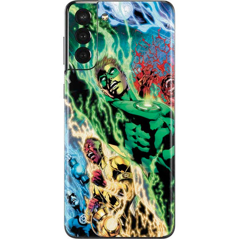 DC Comics Green Lantern Blackest Night Art work by Ivan Reis Galaxy S21 Plus 5G Skin