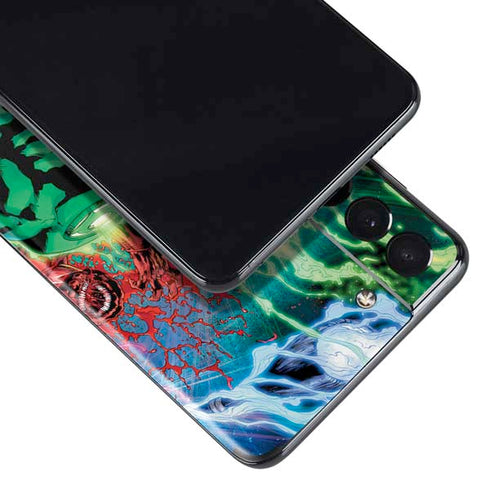 DC Comics Green Lantern Blackest Night Art work by Ivan Reis Galaxy S21 Plus 5G Skin