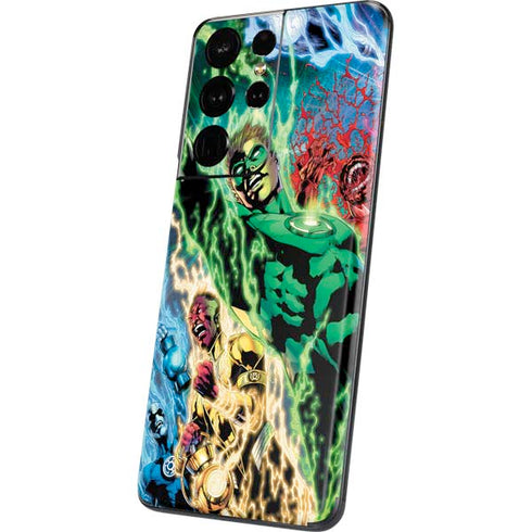 DC Comics Green Lantern Blackest Night Art work by Ivan Reis Galaxy S21 Ultra 5G Skin