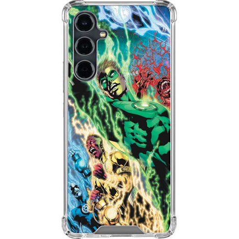 DC Comics Green Lantern Blackest Night Art work by Ivan Reis Galaxy S23 FE Clear Case