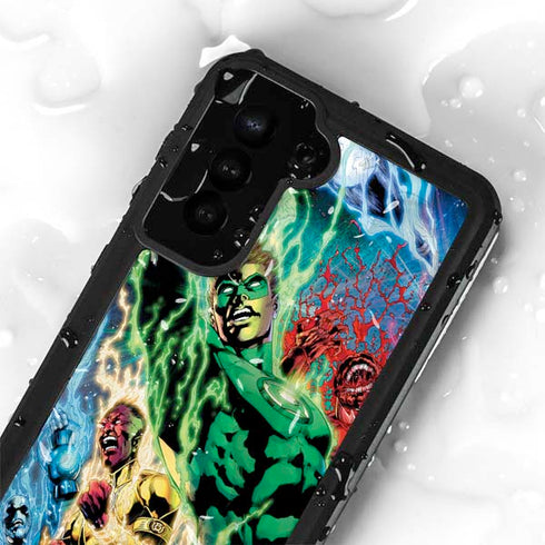 DC Comics Green Lantern Blackest Night Art work by Ivan Reis Galaxy S23 Plus Waterproof Case