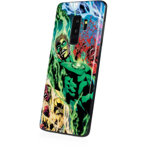 DC Comics Green Lantern Blackest Night Art work by Ivan Reis Galaxy S9 Plus Skin