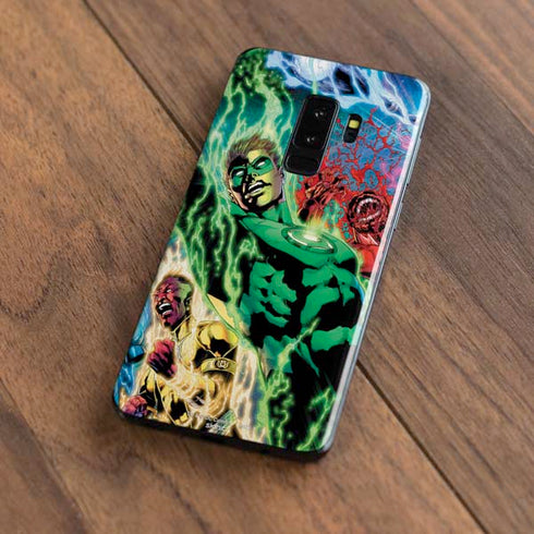 DC Comics Green Lantern Blackest Night Art work by Ivan Reis Galaxy S9 Plus Skin