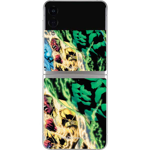 DC Comics Green Lantern Blackest Night Art work by Ivan Reis Galaxy Z Flip3 5G Skin