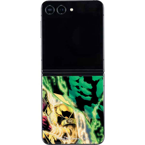DC Comics Green Lantern Blackest Night Art work by Ivan Reis Galaxy Z Flip5 5G Skin
