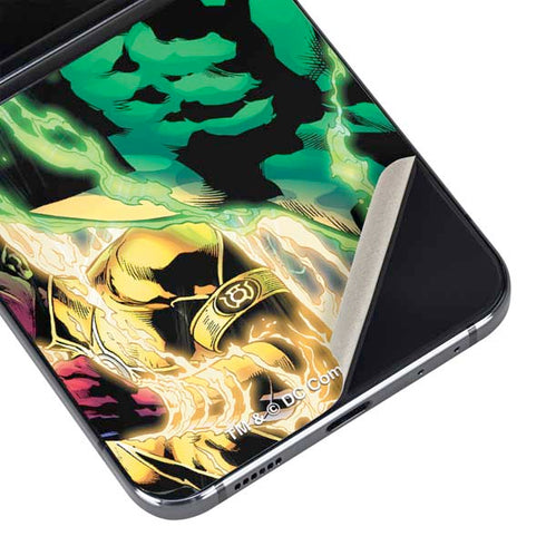 DC Comics Green Lantern Blackest Night Art work by Ivan Reis Galaxy Z Flip5 5G Skin