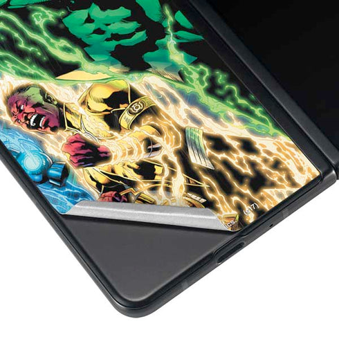 DC Comics Green Lantern Blackest Night Art work by Ivan Reis Galaxy Z Fold3 5G Skin