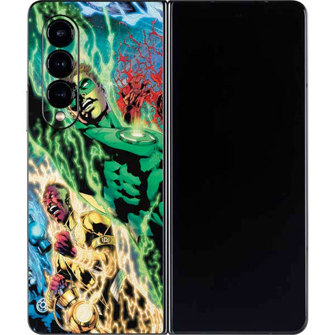DC Comics Green Lantern Blackest Night Art work by Ivan Reis Galaxy Z Fold4 5G Skin