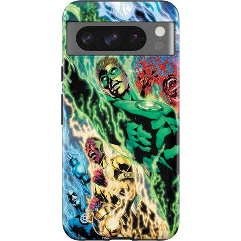 DC Comics Green Lantern Blackest Night Art work by Ivan Reis Google Pixel 8 Pro Impact Case