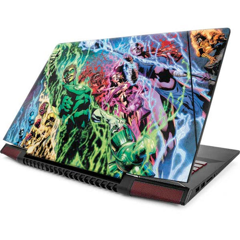 DC Comics Green Lantern Blackest Night Art work by Ivan Reis Lenovo IdeaPad Skin