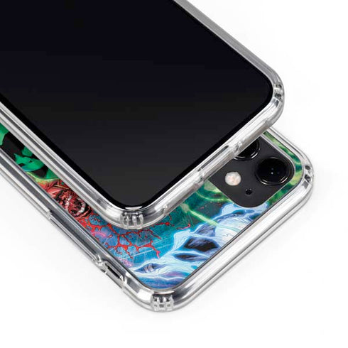 DC Comics Green Lantern Blackest Night Art work by Ivan Reis iPhone 11 Clear Case