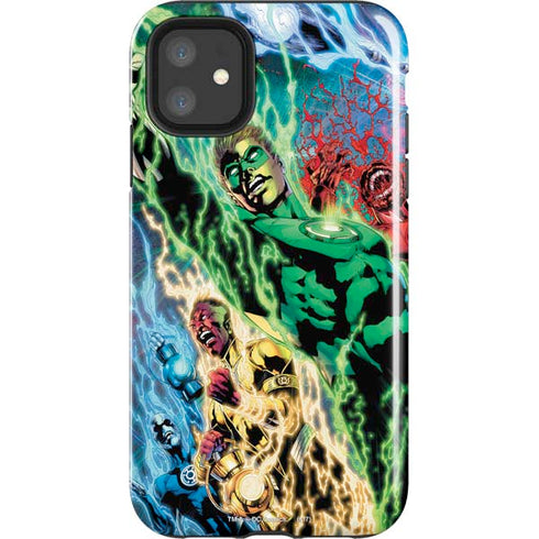 DC Comics Green Lantern Blackest Night Art work by Ivan Reis iPhone 11 Impact Case