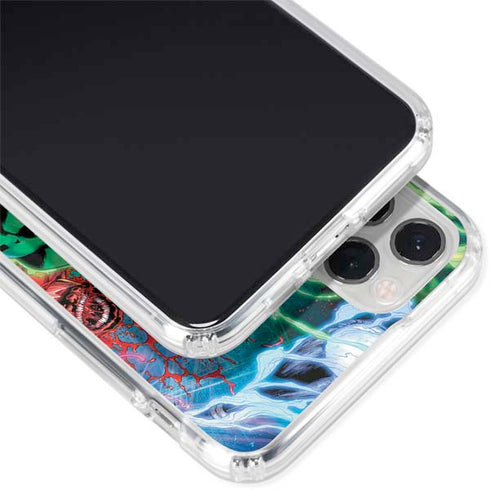 DC Comics Green Lantern Blackest Night Art work by Ivan Reis iPhone 11 Pro Clear Case